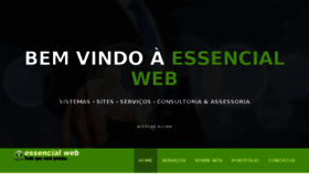 What Essencialweb.com.br website looked like in 2016 (8 years ago)