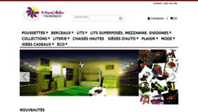 What E-funkybaby.fr website looked like in 2016 (7 years ago)