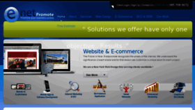 What Enetpromote.com website looked like in 2016 (7 years ago)