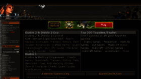 What Extreme-gamerz.org website looked like in 2016 (9 years ago)