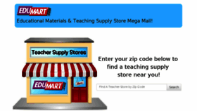 What Edumart.com website looked like in 2016 (7 years ago)