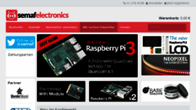 What Electronics.semaf.at website looked like in 2016 (7 years ago)