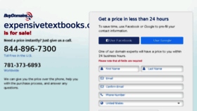 What Expensivetextbooks.com website looked like in 2016 (7 years ago)