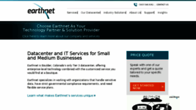 What Earthnet.net website looked like in 2016 (7 years ago)