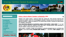 What Eccb.cz website looked like in 2016 (7 years ago)