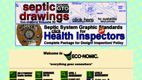 What Eco-nomic.com website looked like in 2016 (7 years ago)