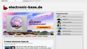 What Electronic-base.de website looked like in 2016 (7 years ago)