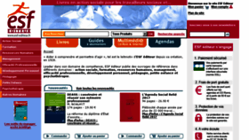 What Esf-editeur.fr website looked like in 2016 (7 years ago)