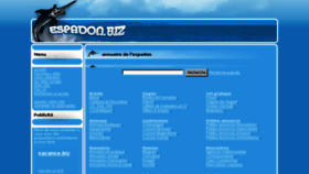 What Espadon.biz website looked like in 2016 (7 years ago)