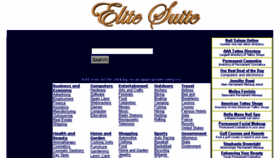 What Elitesuite.com website looked like in 2016 (7 years ago)