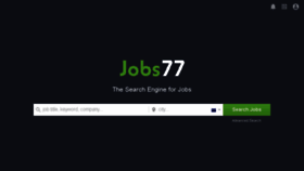 What Eujobs77.com website looked like in 2016 (7 years ago)