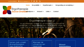 What Ergotherapiehilversum.nl website looked like in 2016 (7 years ago)