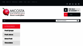 What Emicosta.com website looked like in 2016 (7 years ago)