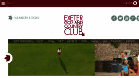 What Exetergcc.co.uk website looked like in 2016 (8 years ago)