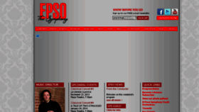 What Epso.org website looked like in 2016 (7 years ago)