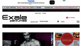What Exaleperfumes.com.br website looked like in 2016 (7 years ago)