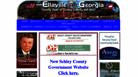 What Ellavillega.com website looked like in 2016 (7 years ago)