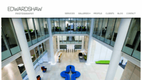 What Edwardshaw.co.uk website looked like in 2016 (7 years ago)