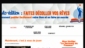 What Ecrire-et-senrichir.com website looked like in 2016 (7 years ago)