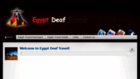 What Egyptdeaftravel.com website looked like in 2016 (7 years ago)