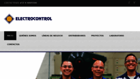 What Electrocontrol.com.co website looked like in 2016 (7 years ago)