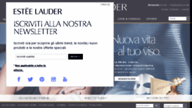 What Esteelauder.it website looked like in 2016 (7 years ago)