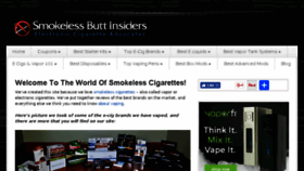 What Ecigsandcoupons.com website looked like in 2016 (7 years ago)