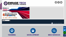What Enragetech.com website looked like in 2016 (7 years ago)