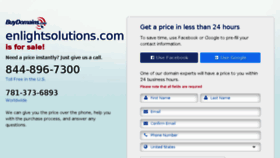 What Enlightsolutions.com website looked like in 2016 (7 years ago)