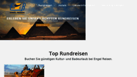 What Engel-reisen.de website looked like in 2016 (7 years ago)