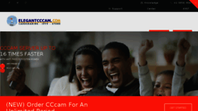 What Elegantcccam.com website looked like in 2016 (7 years ago)