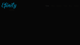 What Efinity.co.nz website looked like in 2016 (8 years ago)