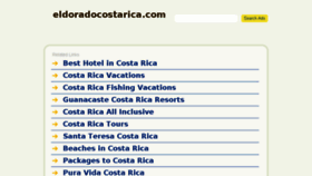 What Eldoradocostarica.com website looked like in 2016 (7 years ago)