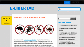 What E-libertad.es website looked like in 2016 (7 years ago)
