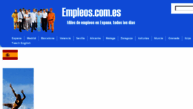 What Empleos.com.es website looked like in 2016 (7 years ago)