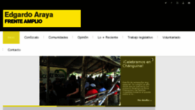 What Edgardoaraya.cr website looked like in 2016 (7 years ago)