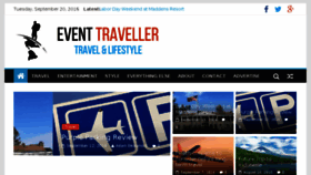 What Event-traveller.com website looked like in 2016 (7 years ago)