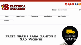 What Eletricasanchez.com.br website looked like in 2016 (7 years ago)