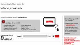 What Estoresymas.com website looked like in 2016 (9 years ago)