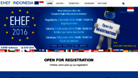 What Ehef-indonesia.org website looked like in 2016 (7 years ago)
