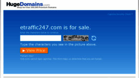 What Etraffic247.com website looked like in 2016 (7 years ago)