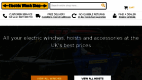 What Electricwinchshop.co.uk website looked like in 2016 (7 years ago)