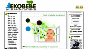 What Ekobebe.nl website looked like in 2016 (7 years ago)