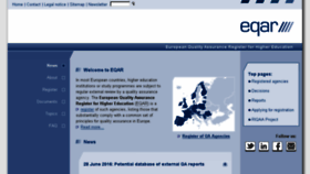 What Eqar.eu website looked like in 2016 (7 years ago)