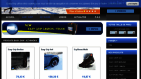 What Easygrip.fr website looked like in 2016 (7 years ago)