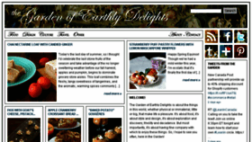 What Earthlydelightsblog.com website looked like in 2016 (7 years ago)