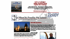 What Endeavorsailing.com website looked like in 2016 (7 years ago)