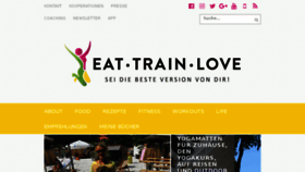 What Eattrainlove.de website looked like in 2016 (7 years ago)