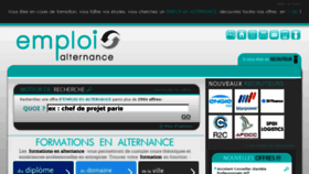 What Emploi-alternance.net website looked like in 2016 (7 years ago)