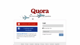 What Es.quora.com website looked like in 2016 (7 years ago)